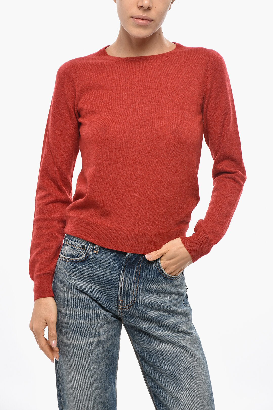Malo 2550~Mixed Cashmere Crewneck Sweater