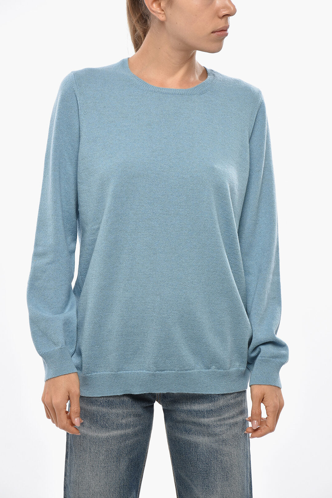 Malo 2750~Cashmere-Blend Crewneck Sweater
