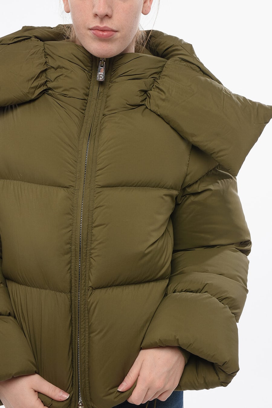 Bacon 2800~Down Jacket STORM ROD with Collar-Shape Hood