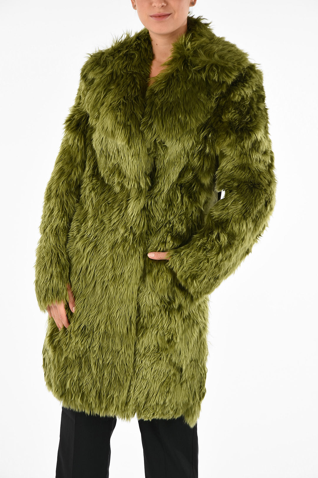 Maison Margiela 2850~MM1 Alpaca Fur Coat