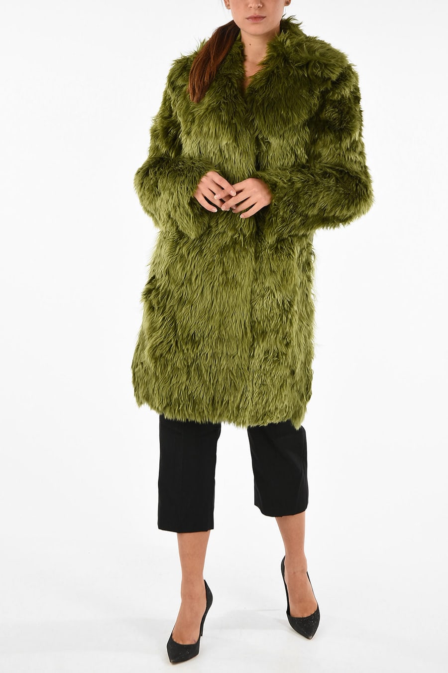 Maison Margiela 2850~MM1 Alpaca Fur Coat, view 4