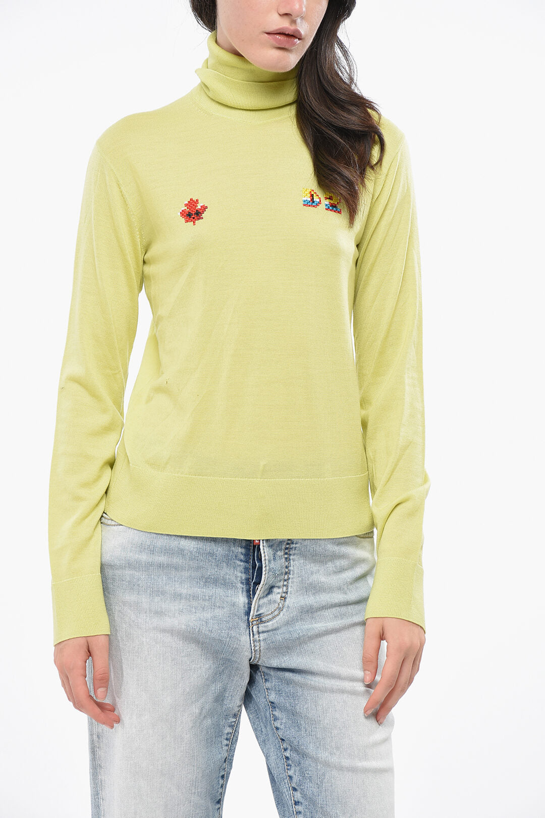 Dsquared2 3000~Virgin Wool Turtleneck Sweater GOOD GAME