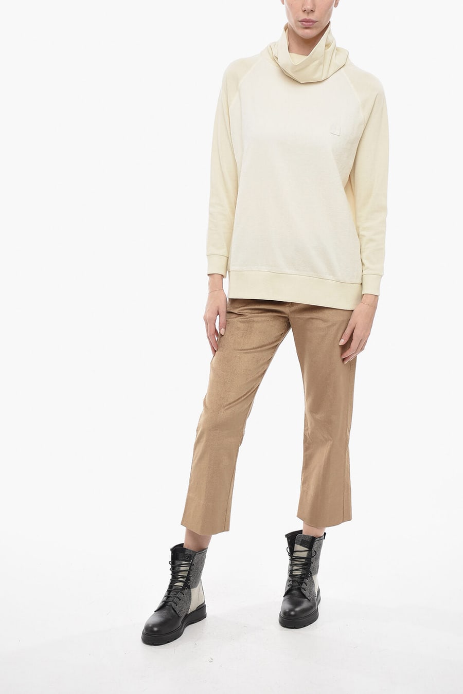 Woolrich 3000~Wool-Blend Turtleneck Sweater, view 4