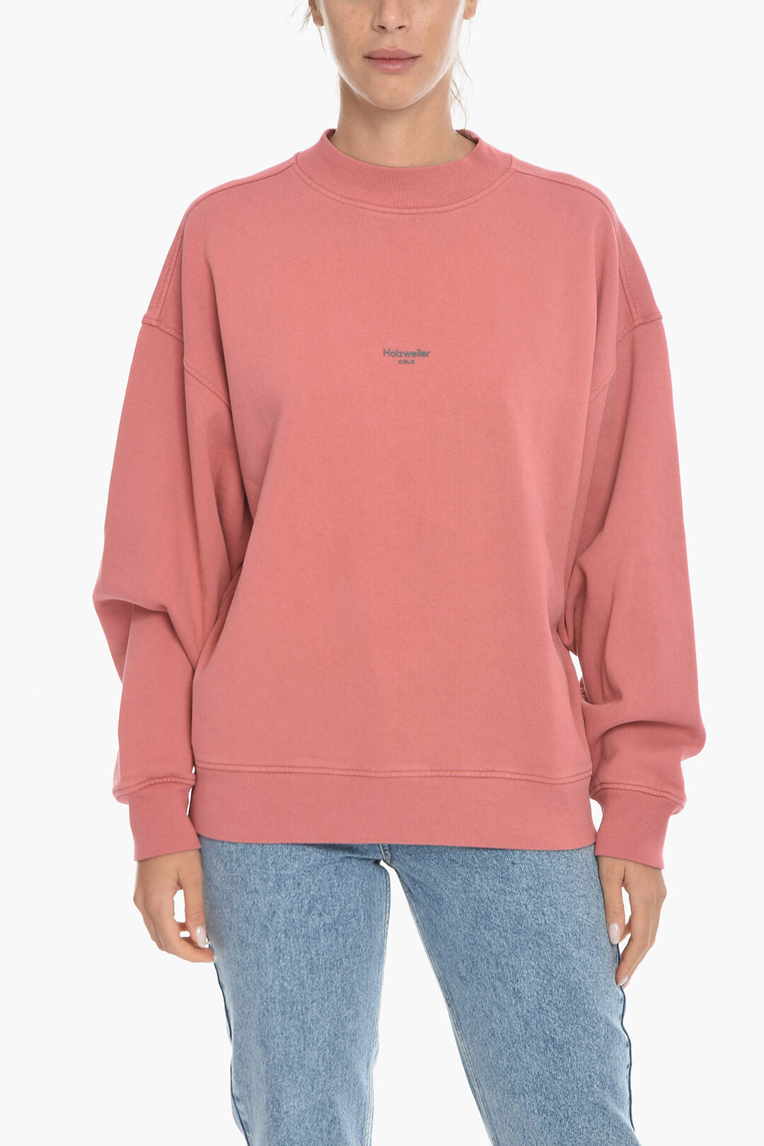 Holzweiler 3050~Brushed Cotton Crewneck Sweatshirt MEZZANINE OSLO
