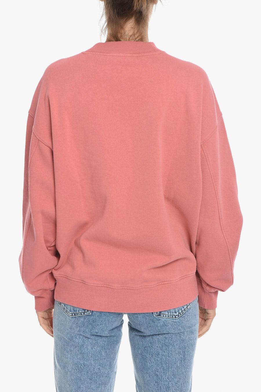 Holzweiler 3050~Brushed Cotton Crewneck Sweatshirt MEZZANINE OSLO, view 2