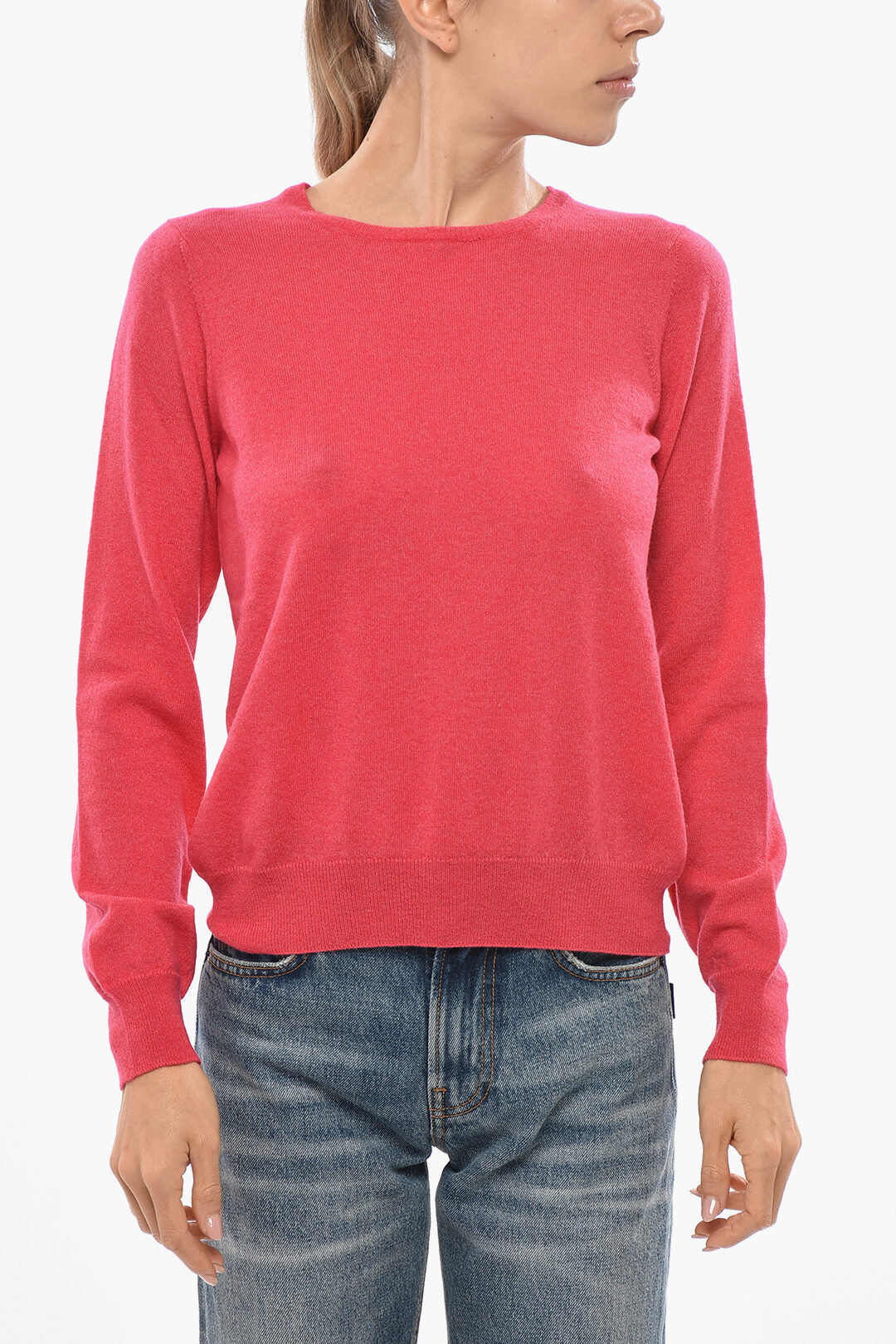 Malo 3050~Cashmere Blend Crewneck Sweater