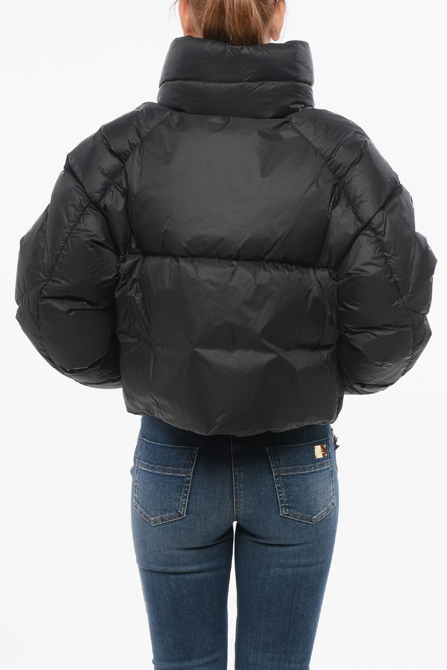 Bacon 3500~Cropped Puffer PUFFA RING with Concealed Closure, view 2