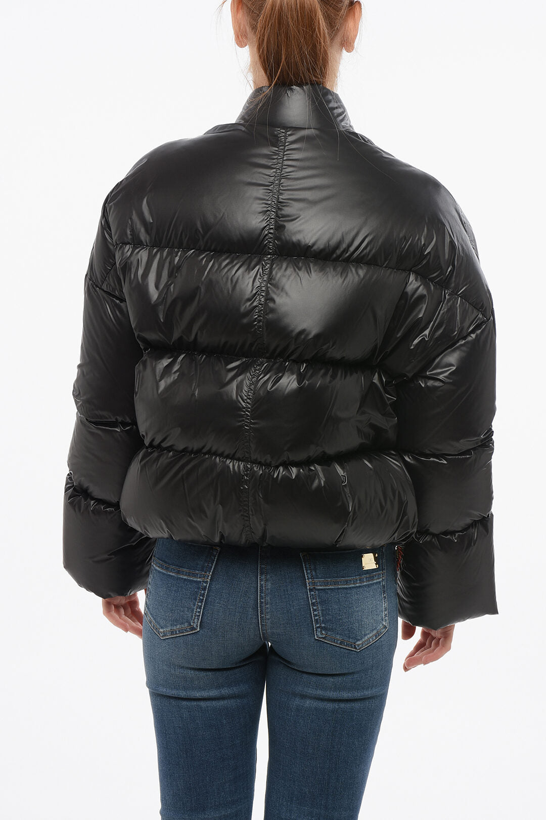 Bacon 3500~Down Jacket STORM FURY Bomber Fit with Front Zip, view 2
