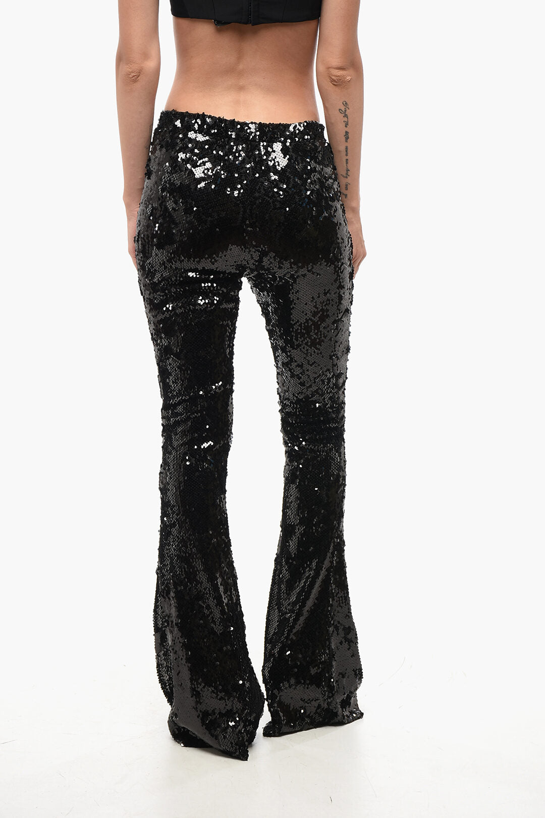 Adriana Hot Couture 3500~Flared Pants with Sequins, view 2