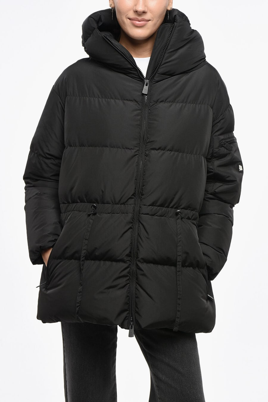 Bacon 3500~Multi-pocket Down Jacket CLOUD with Drawstring Waist