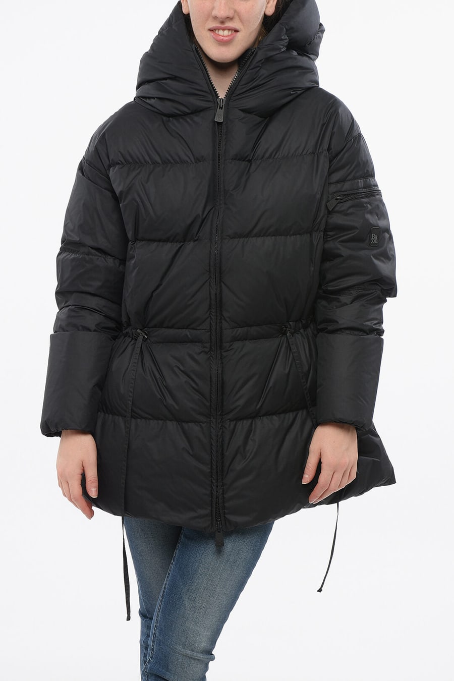 Bacon 3500~Multi-Pocket Puffer CLOUD with Waist Drawstring