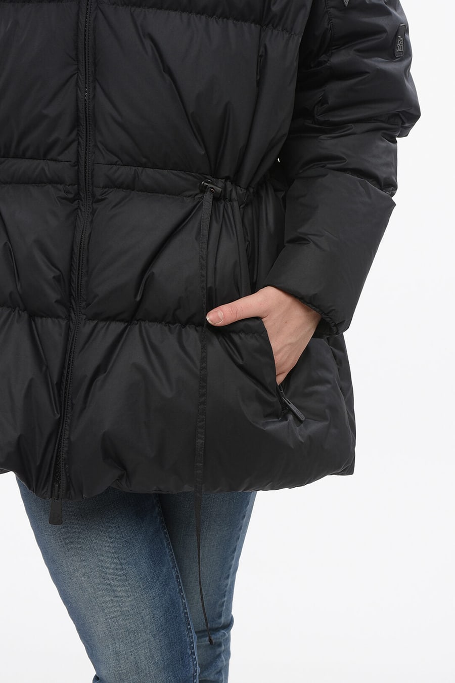 Bacon 3500~Multi-Pocket Puffer CLOUD with Waist Drawstring, view 3