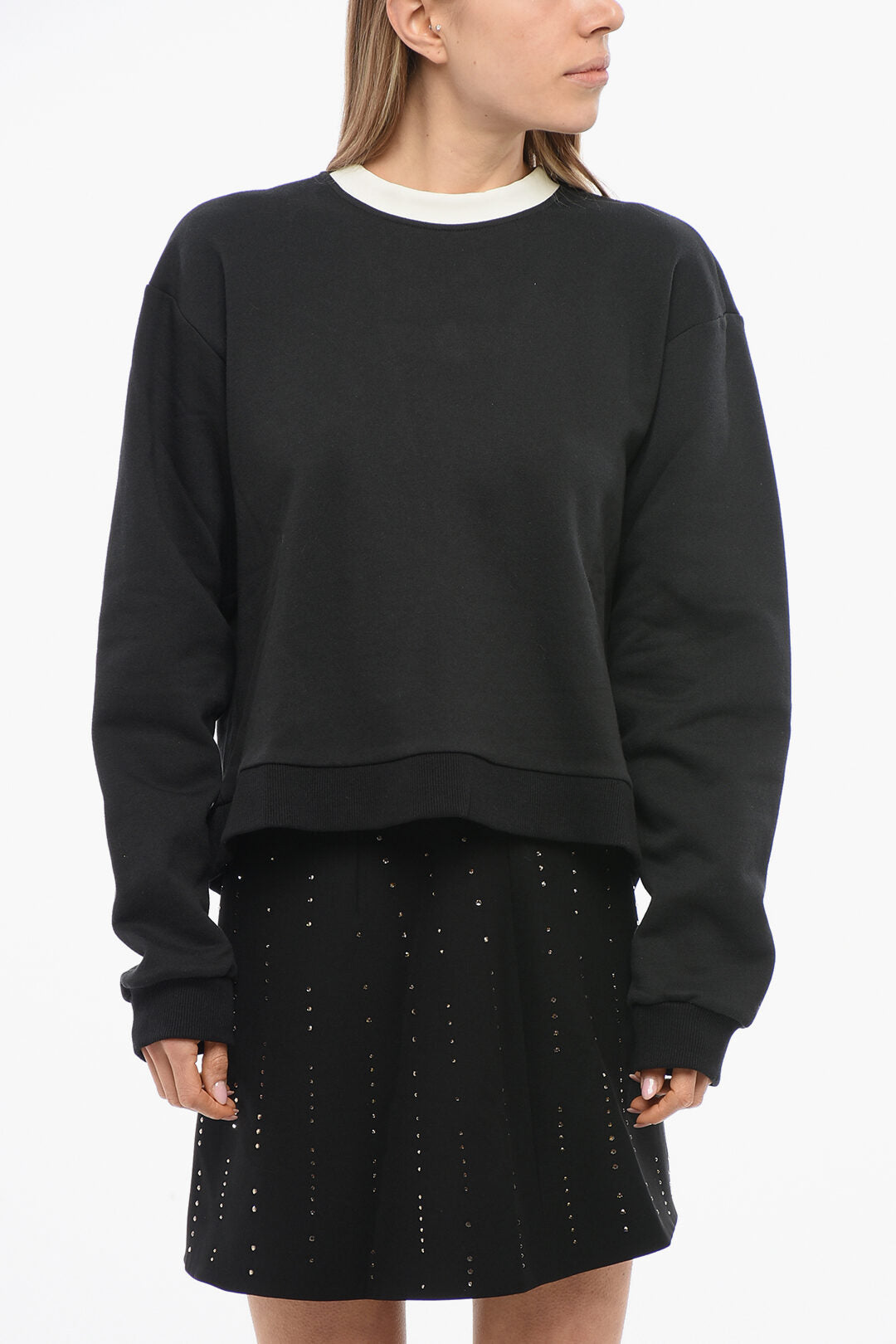 Viktor & Rolf 3500~Sweatshirt BOW & SLIT with Open Back