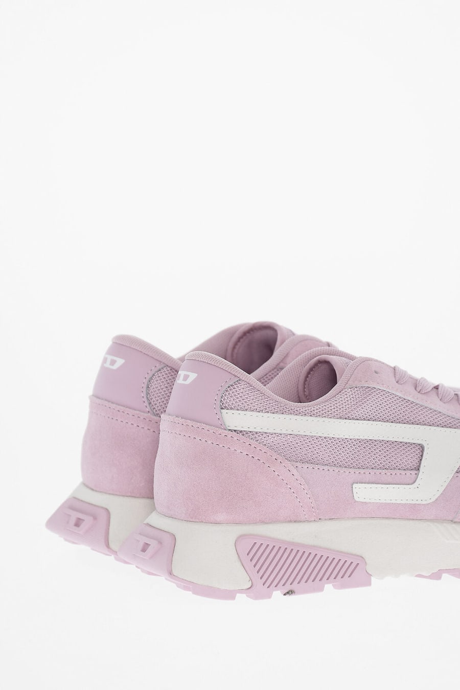 Diesel 0201~Fabric And Suede Low-Top Sneakers S-TYCHE