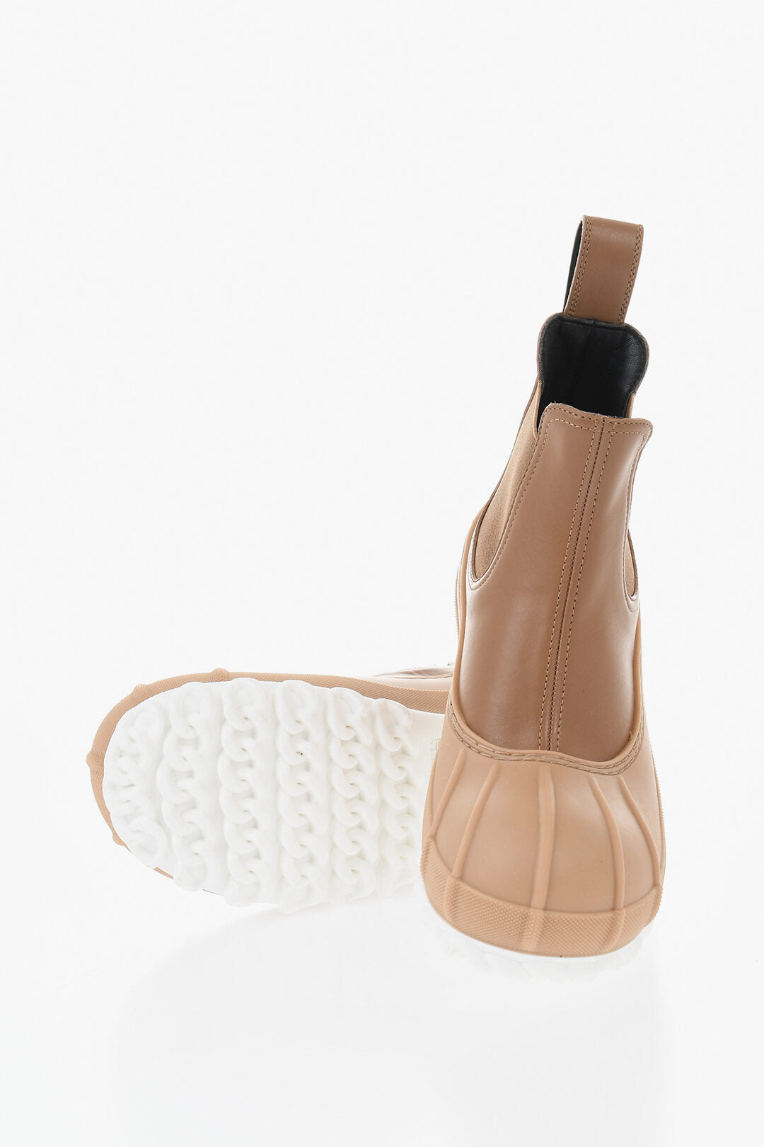 Stella McCartney 0405~Chelsea Boots CHAIN SOLE with Rubber Toe