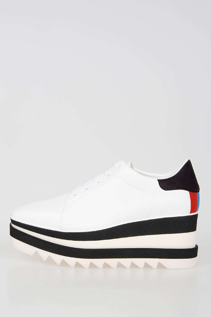 Stella McCartney 0405~Eco-Leather Platform Sneakers PAGE 8cm