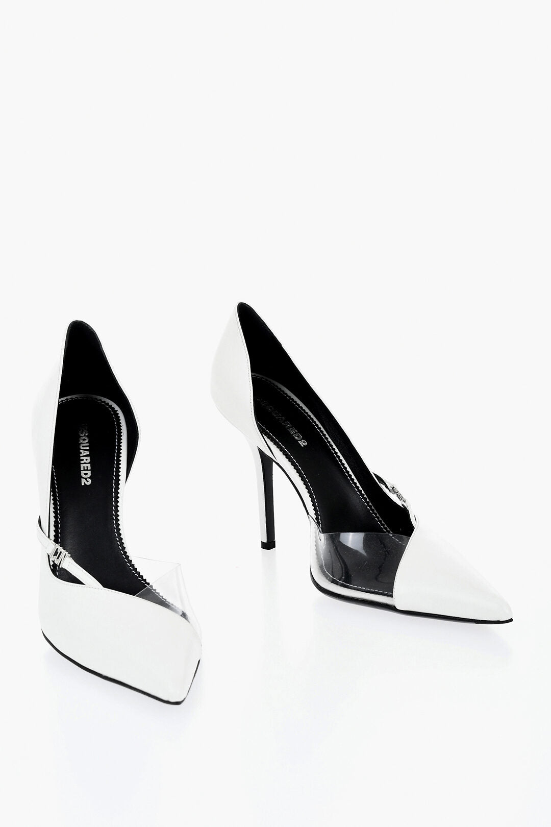 Dsquared2 0405~ICON Leather Pumps with Point Toe 10cm