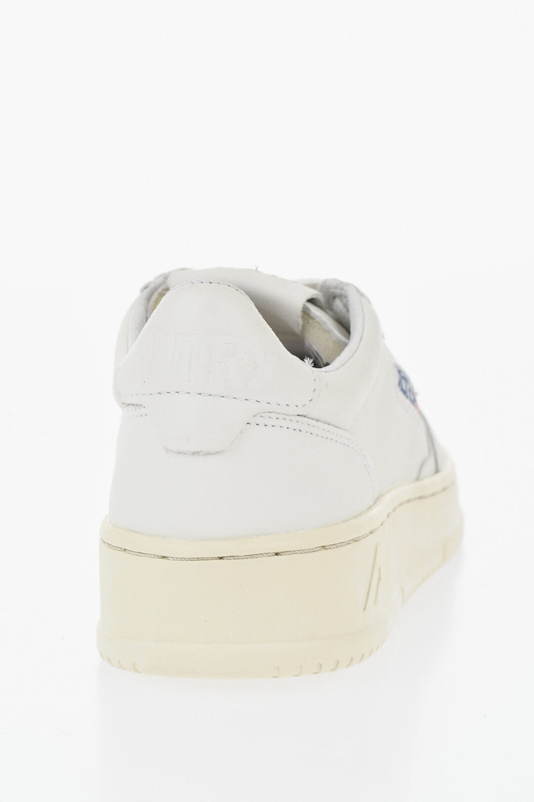 Autry 0405~Leather Low-Top Sneakers MEDALIST Solid-Color, view 2