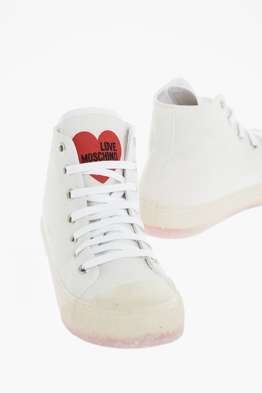 Moschino 0405~LOVE Fabric Sneakers ECO30