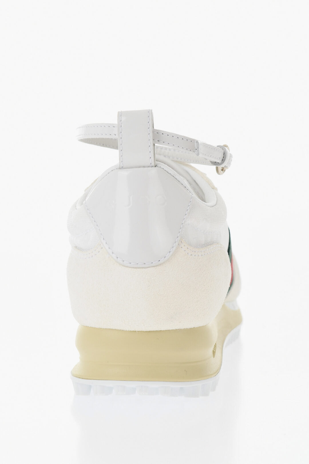 Gucci 0405~Suede sneakers with ankle strap, view 2