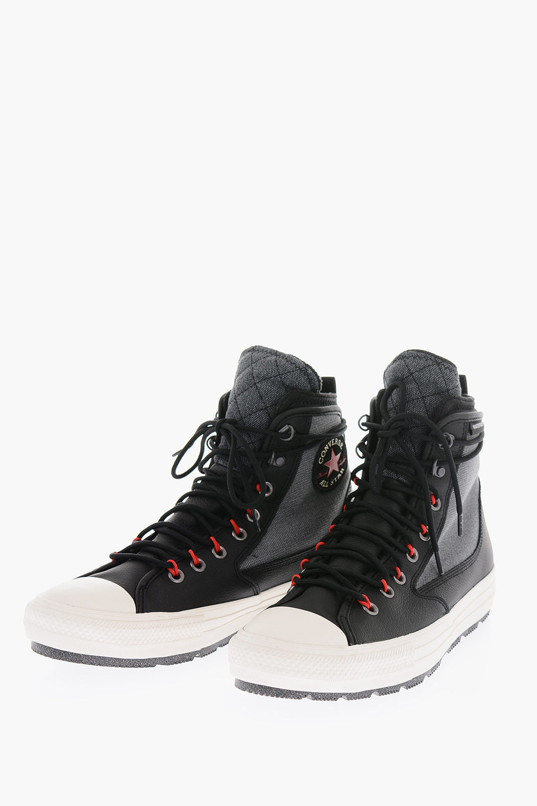 Converse 0470~CHUCK TAYLOR ALL STAR ALL Crinkled Leather High-Top Sneakers