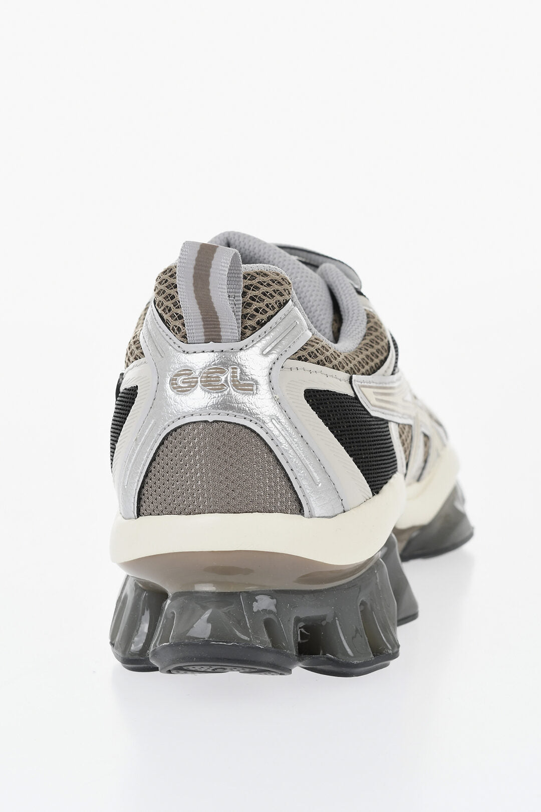 Asics 0470~Vegan Leather And Fabric Low-Top Sneakers, view 2