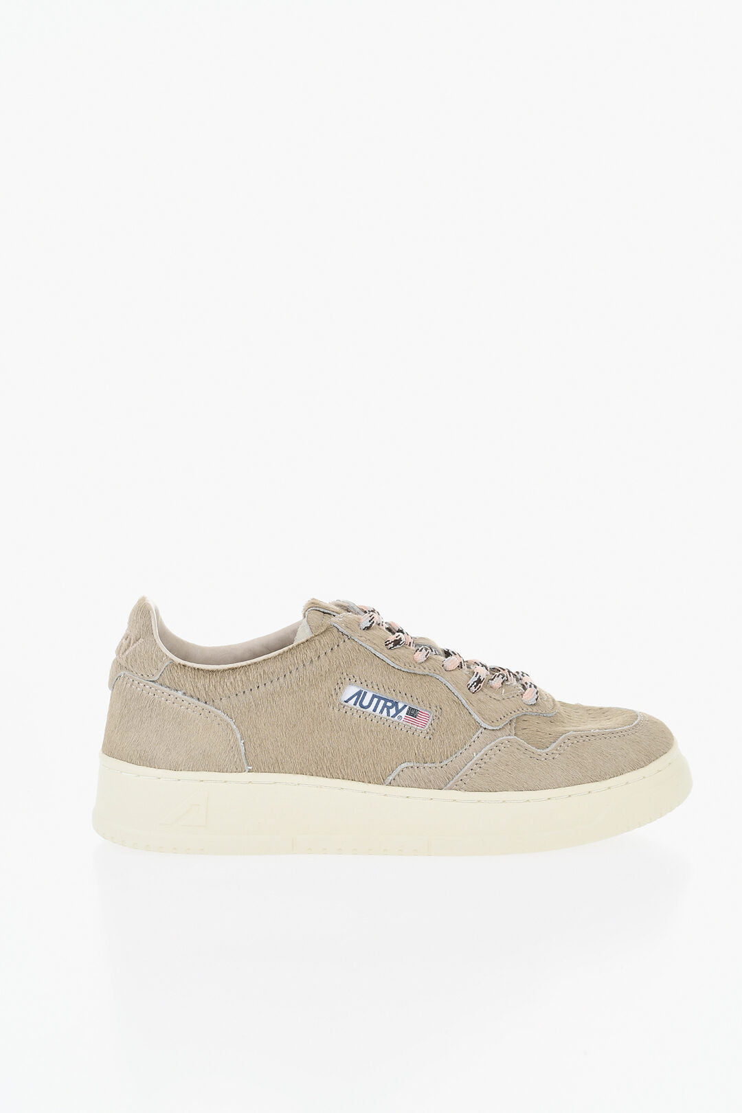 Autry 0500~Calf-Hair Low-Top Sneakers MEDALIST