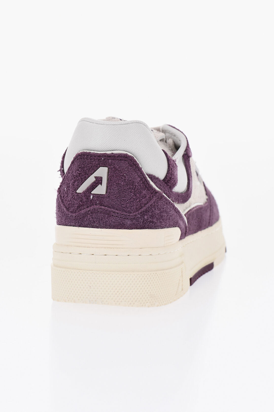 Autry 0550~Low-Top Two-Tone Suede Sneakers CLC, view 2