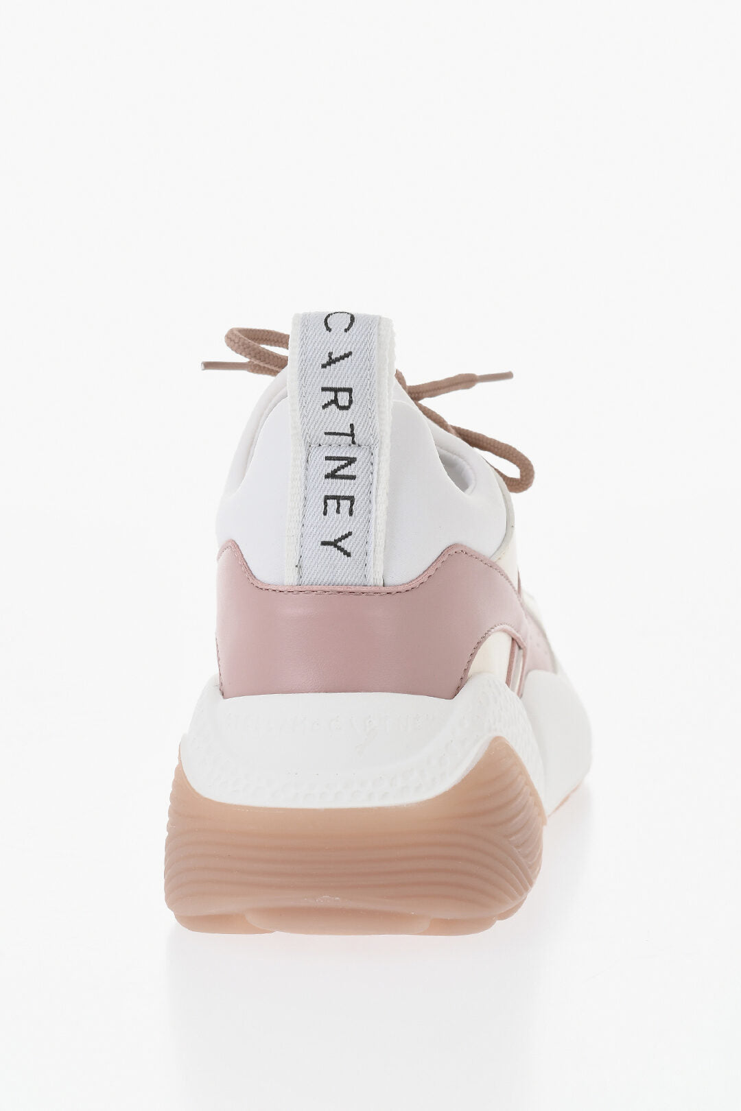 Stella McCartney 1050~Eco-Leather Lace-Up Sneakers ECLYPSE, view 2