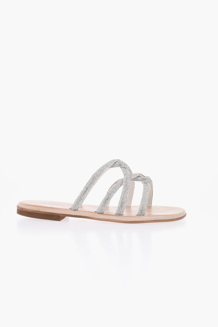 Kima 1050~Rhinestone Flat Sandals TASO, view 3