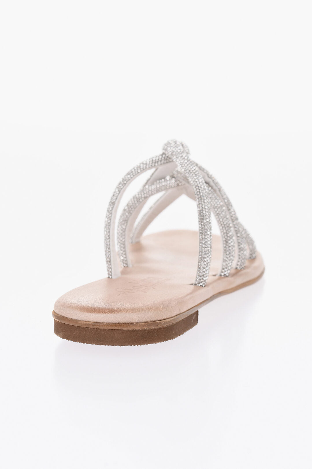 Kima 1050~Rhinestone Flat Sandals TASO, view 2