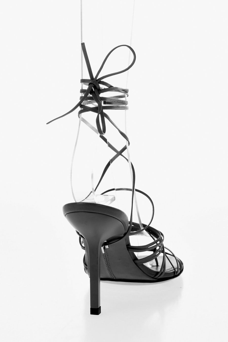 Armarium 1500~Lace-Up Thong Sandals BROOKE Leather Heel 11.5 cm