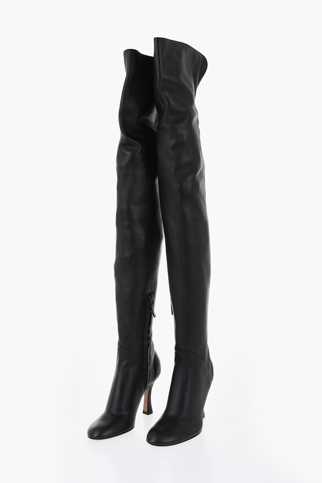Petar Petrov 1500~Leather Overknee Boots THE BOULEVARD 10cm Heel