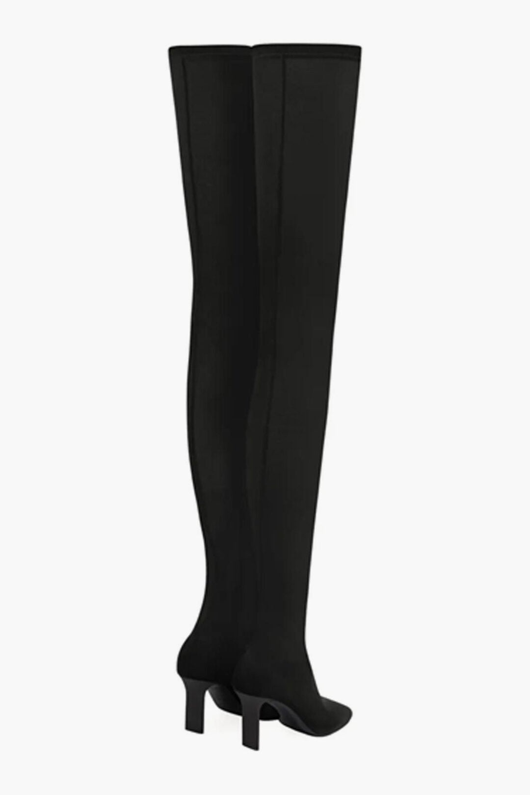 Courreges 1500~Mesh High Boots With Square Toe 9cm Heel, view 2