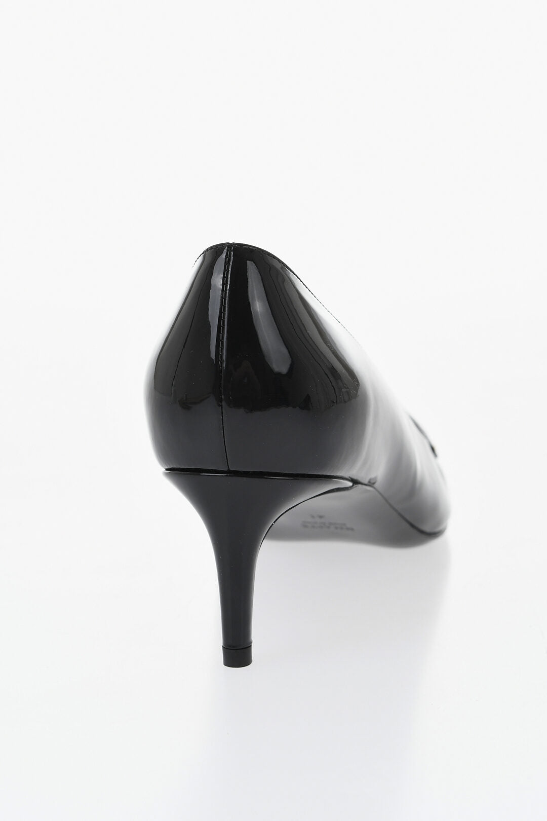Khaite 1500~Patent Leather Pumps With Square Toe, 5.5cm Heel, view 2
