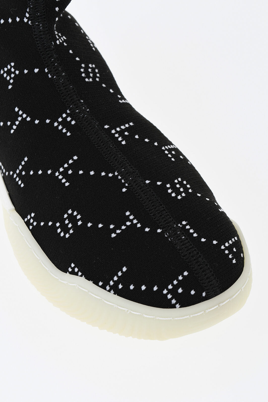 Stella McCartney 1500~Sock Sneakers LOOP with Monogram Pattern, view 2