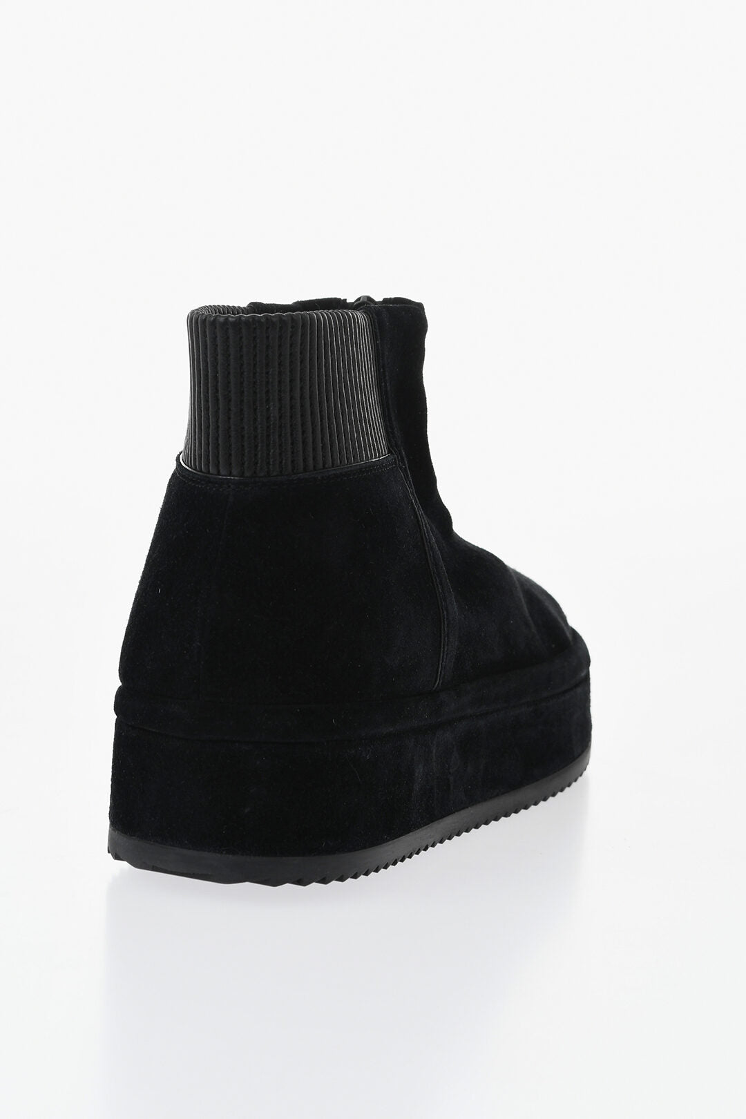 Phoebe Philo 1500~Suede Ankle Boots with Front Zip, view 2