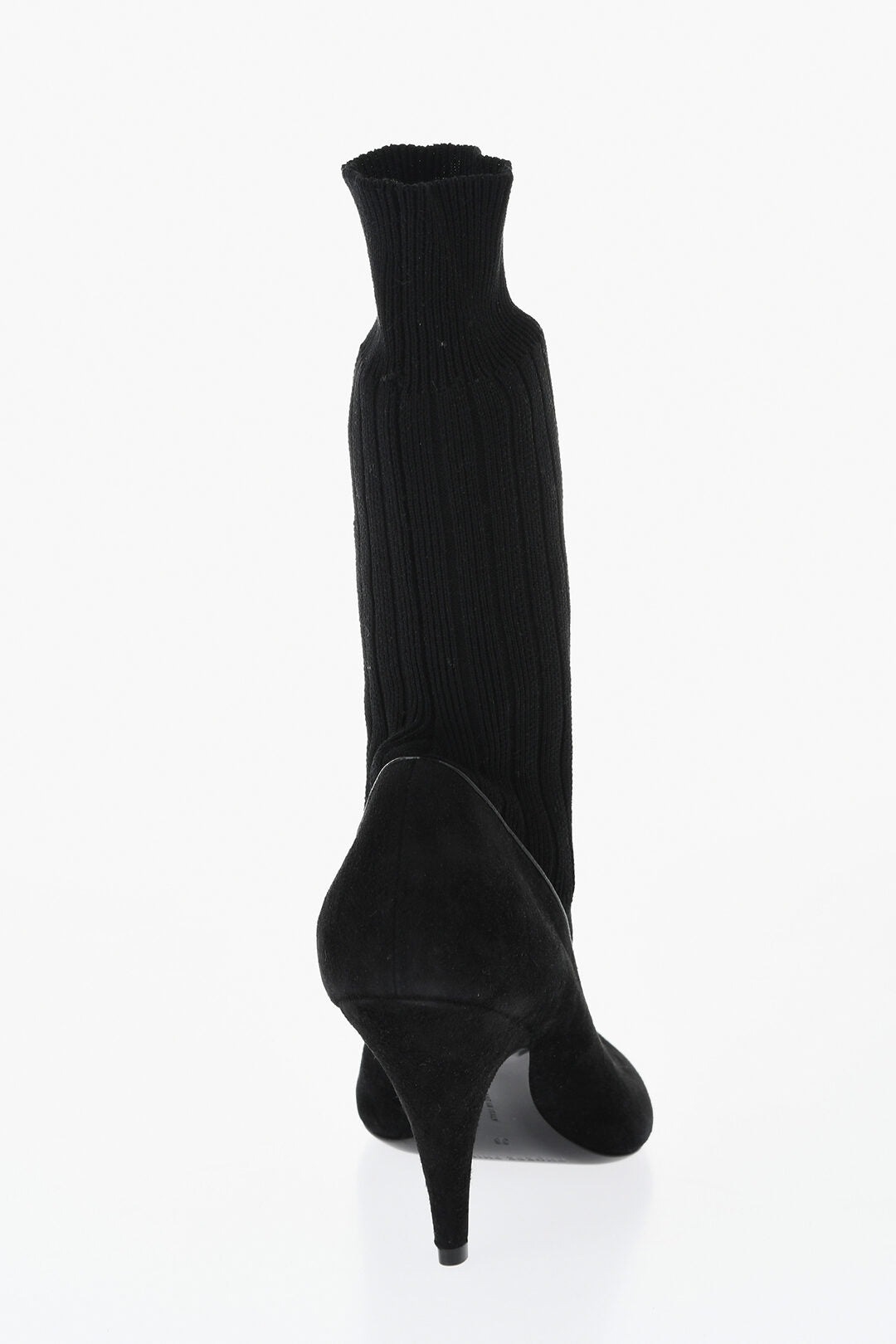 Phoebe Philo 1500~Suede Ankle Boots with Square Toe 10 cm, view 2
