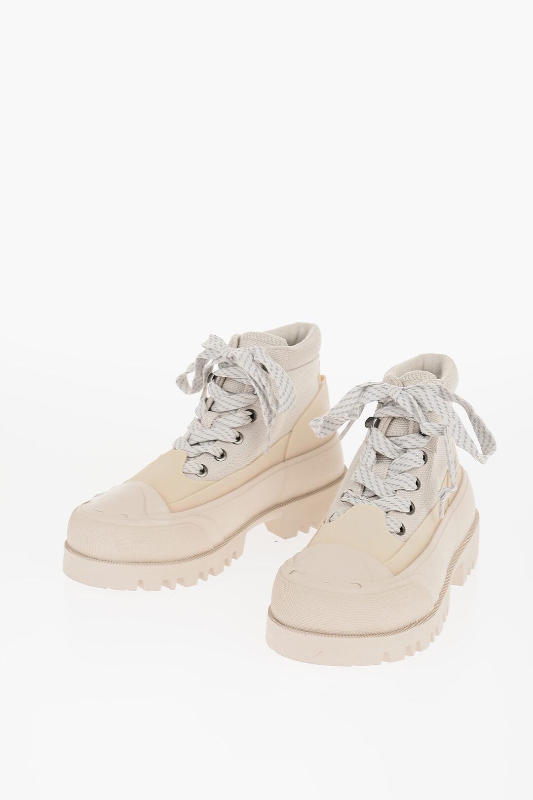 Diesel 2470~Canvas Trekking Ankle Boots D-HIKO BT X with Lug Sole