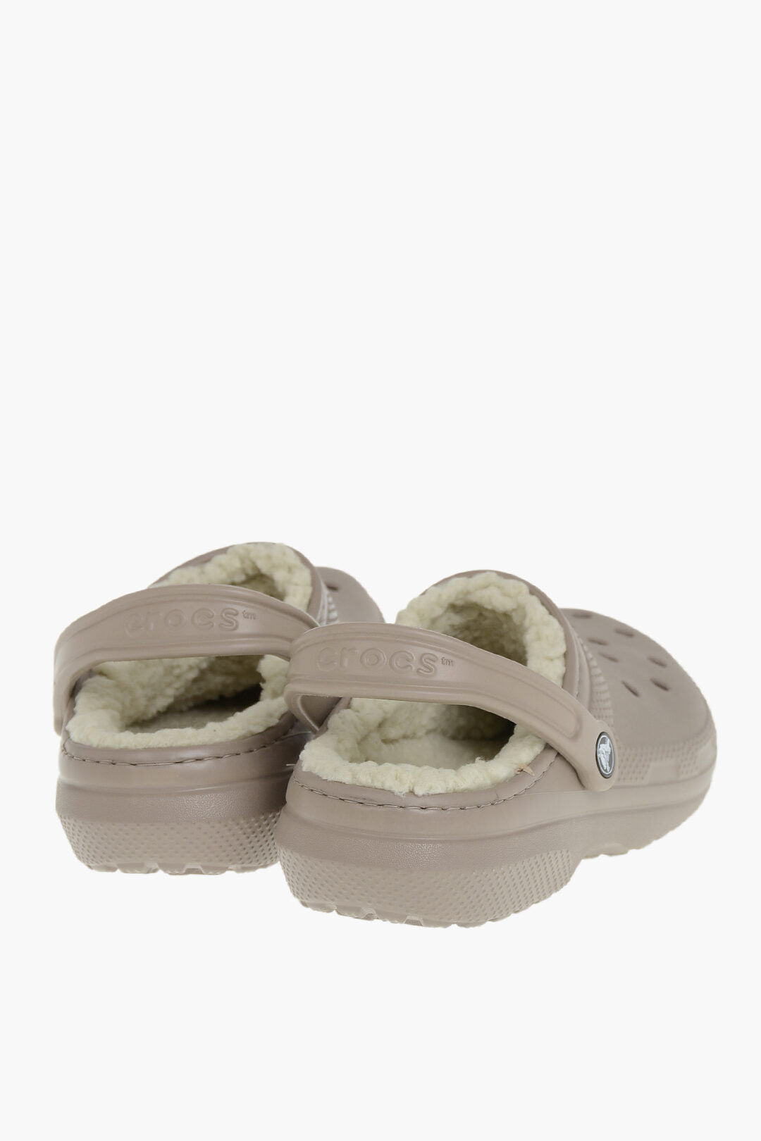 CROCS 3050~Solid-Color Clogs CLASSIC LINED With Faux-Fur Lining