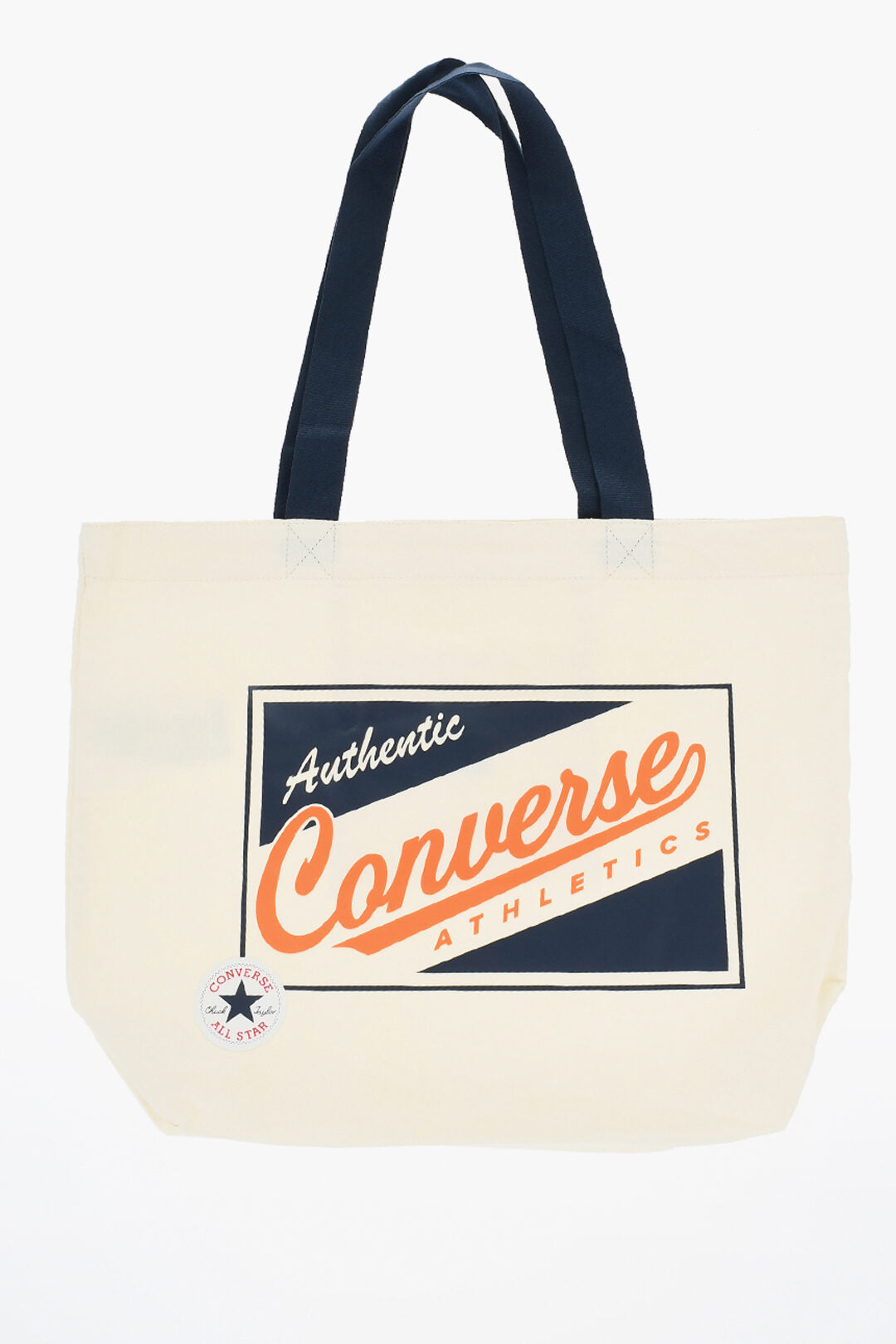 Converse 0405~ALL STAR CHUCK TAYLOR Canvas Tote Bag with Printed Logo