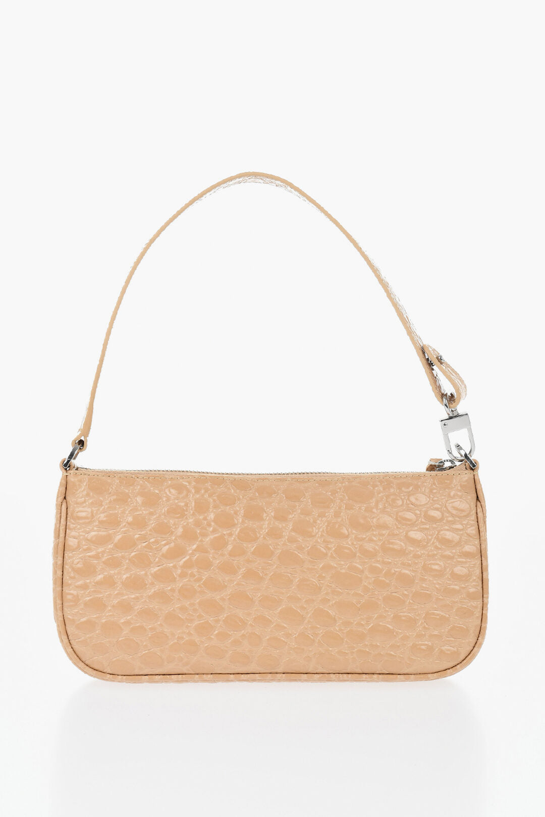By Far 0405~Crocodile-Effect Leather Shoulder Bag RACHEL