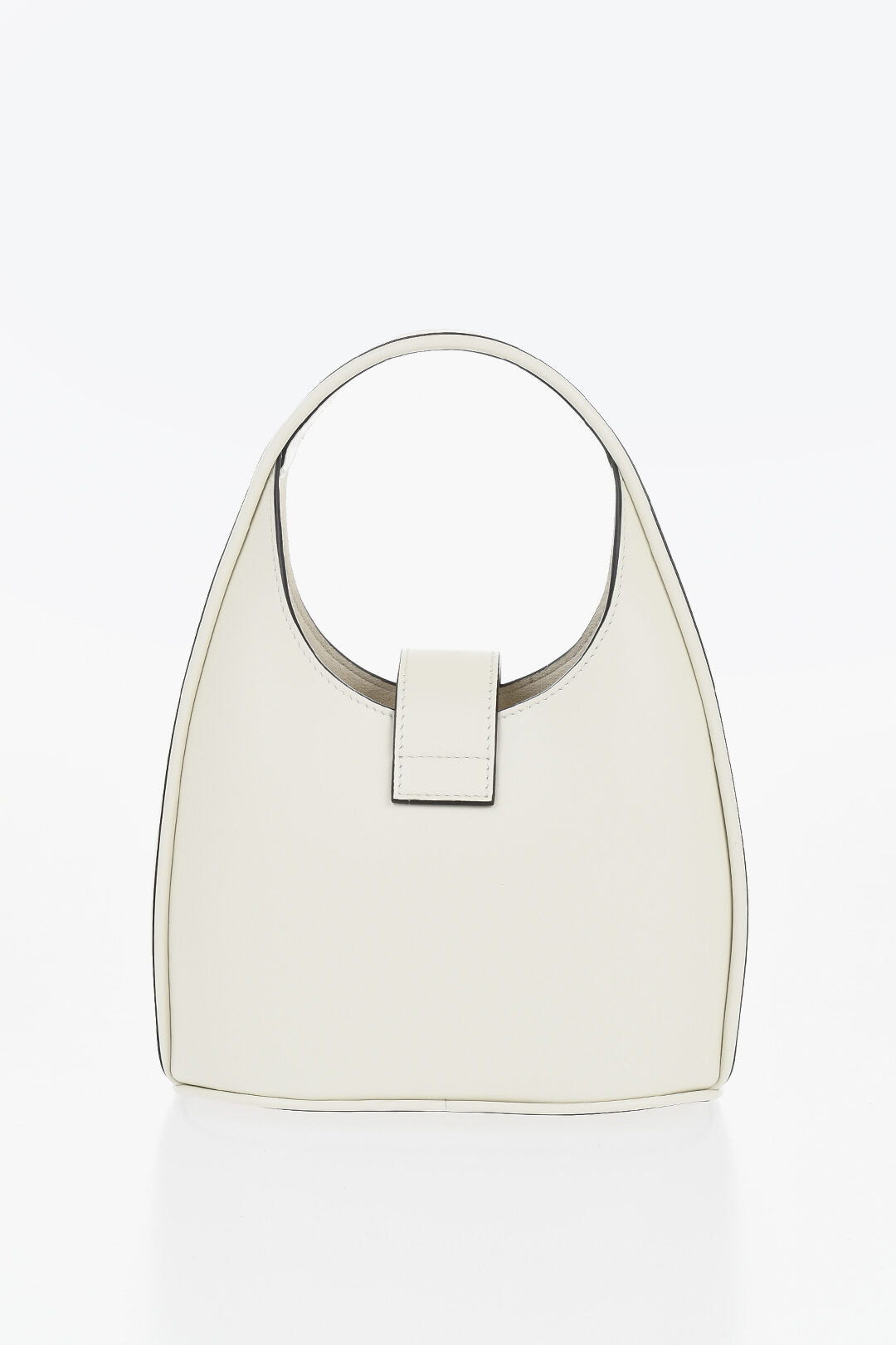 Ferragamo 0405~Leather Mini Hobo Bag With Removable Shoulder Strap, view 2
