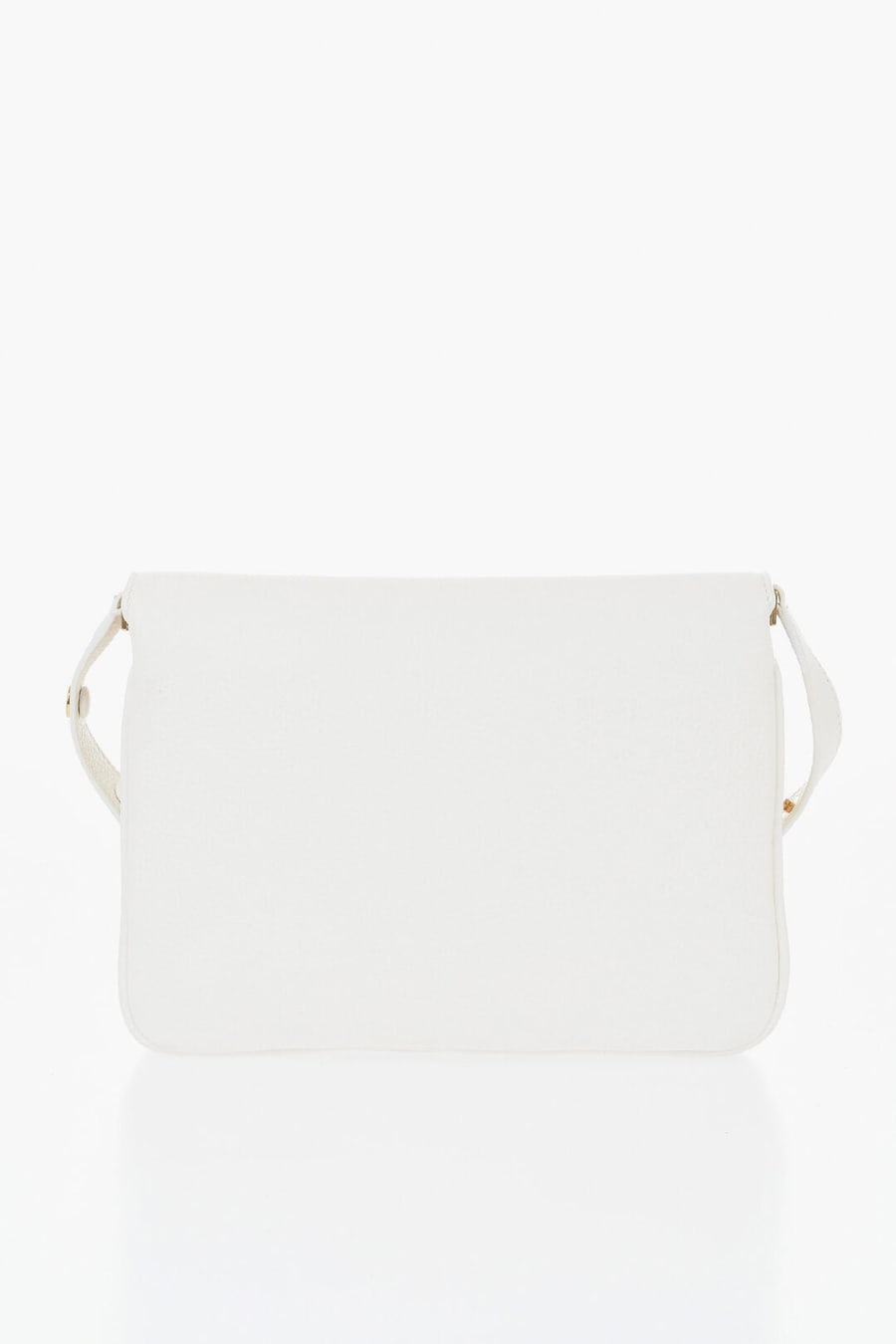Il Bisonte 0405~Solid-Color Hammered Leather Shoulder Bag, view 2
