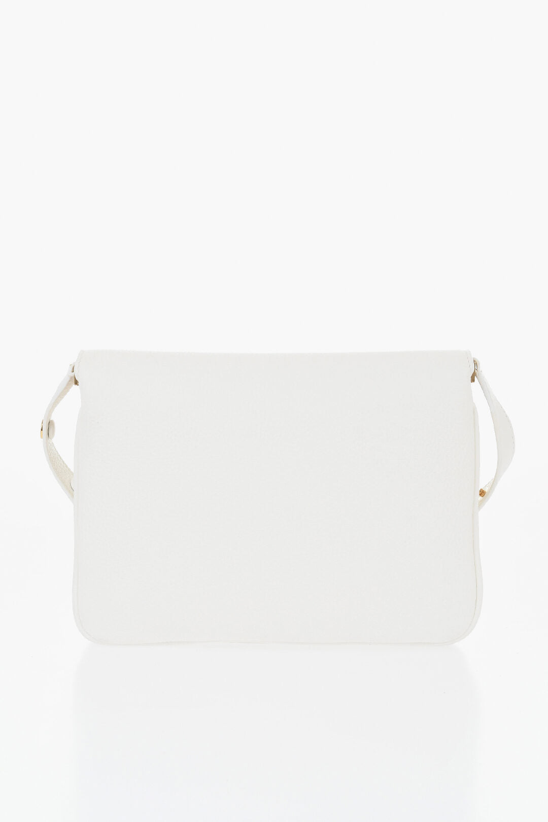 Il Bisonte 0405~Solid-Color Hammered Leather Shoulder Bag, view 2