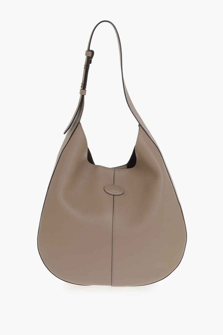 Tod's 0470~Solid-Color Leather Shoulder Bag