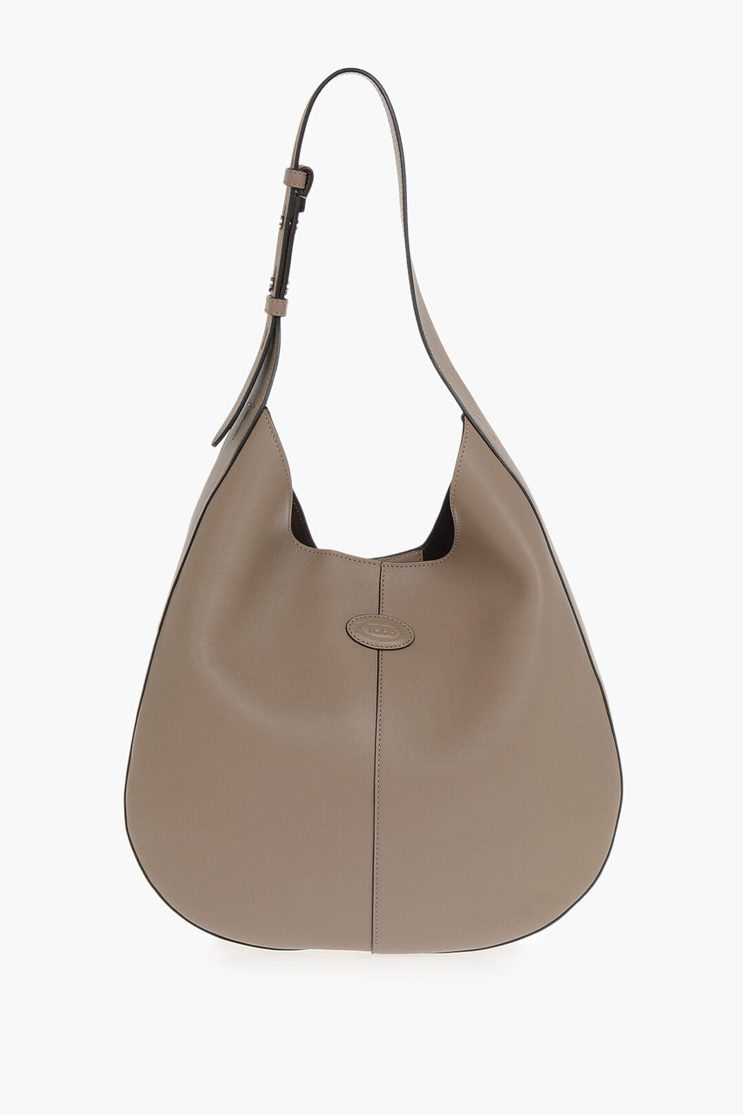 Tod's 0470~Solid-Color Leather Shoulder Bag