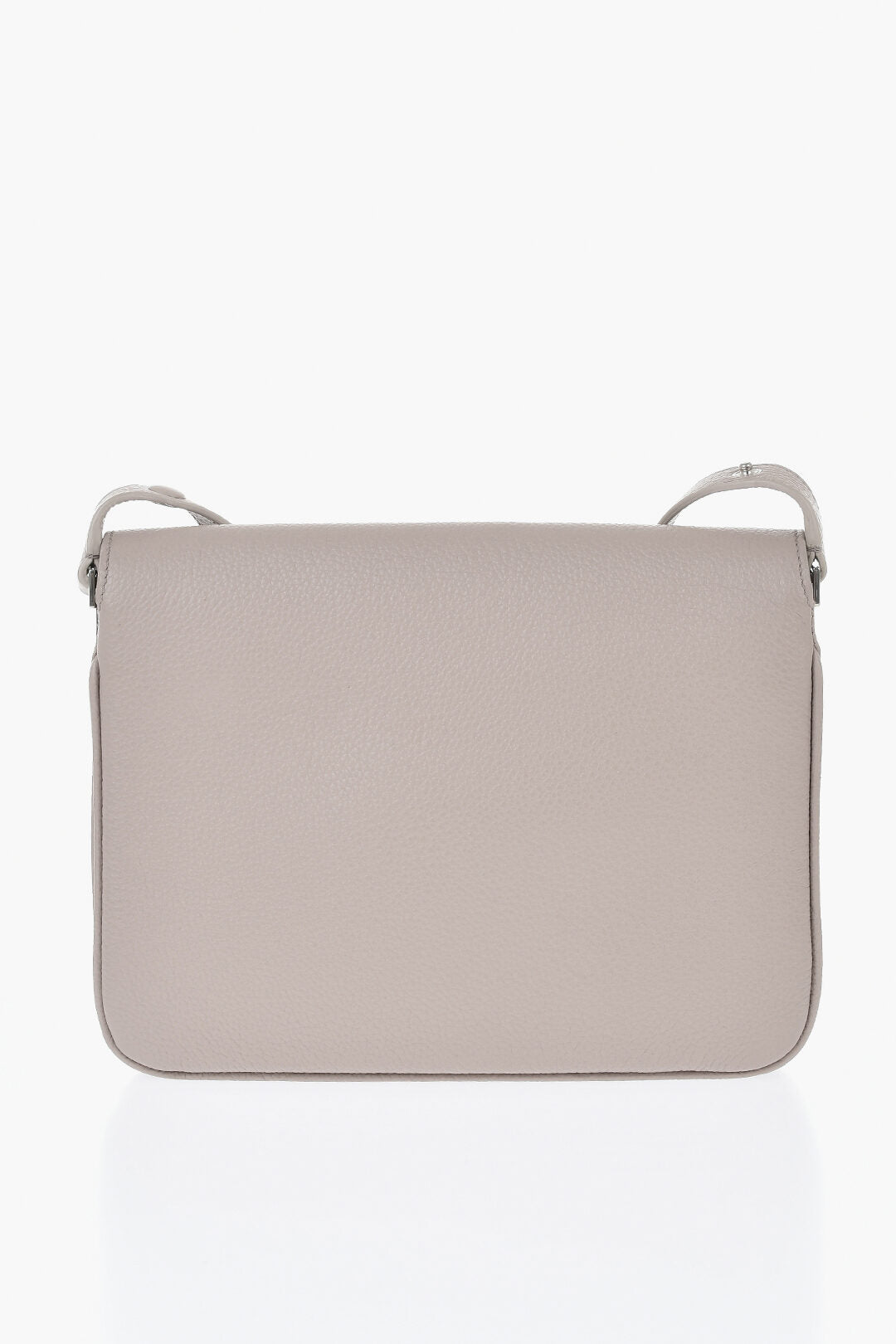 Il Bisonte 0500~Solid-Color Hammered Leather Shoulder Bag, view 2