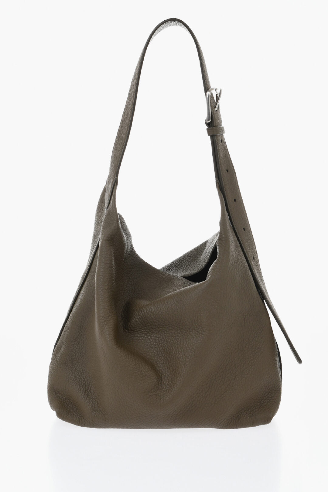 The Row 0800~Hammered Leather Shoulder Bag ISA
