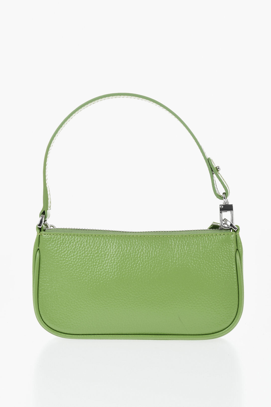 By Far 0850~Hammered Leather Bag MINI RACHEL With Silver Chain, view 2